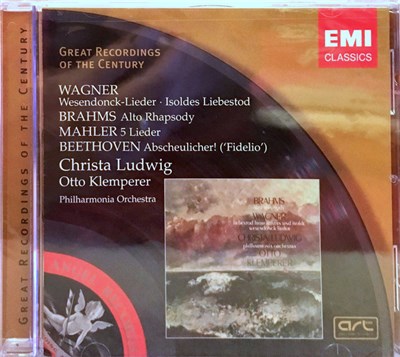Wagner, Brahms, Mahler, Beethoven : Christa Ludwig, Otto Klemperer, Philharmonia Orchestra - Wagner • Brahms • Mahler • Beethoven - Christa download mp3 flac
