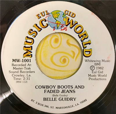 Belle Guidry - My Baby, My Love / Cowboy Boots And Faded Jeans download mp3 flac
