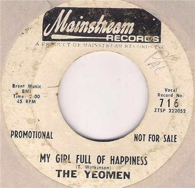 The Yeomen - My Girl Full Of Happiness download mp3 flac