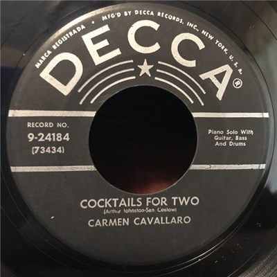 Carmen Cavallaro - Cocktails For Two / The Very Thought Of You download mp3 flac