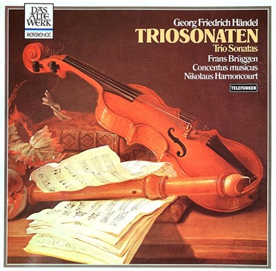 Georg Friedrich Händel, Frans Brüggen, Concentus Musicus, Nikolaus Harnoncourt - Triosonaten = Trio Sonatas download mp3 flac