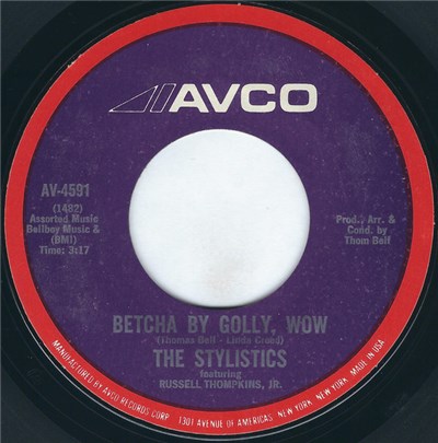 The Stylistics Featuring Russell Thompkins, Jr. - Betcha By Golly, Wow / Ebony Eyes download mp3 flac