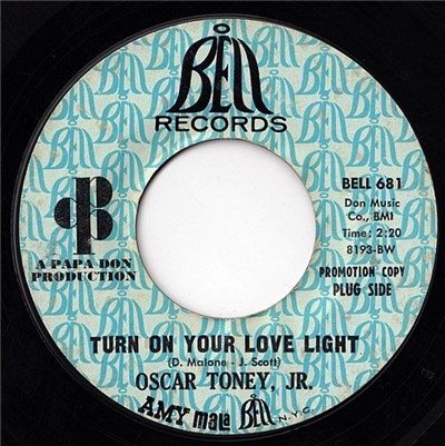 Oscar Toney Jr. - Turn On Your Love Light download mp3 flac