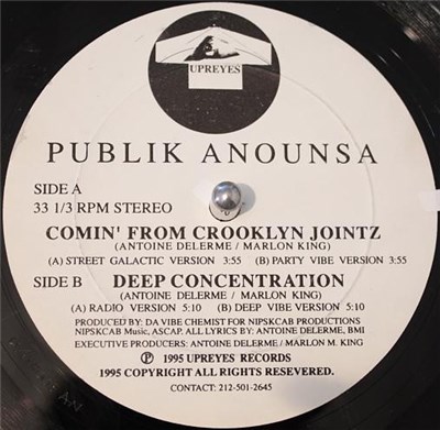 Publik Anounsa - Comin' From Crooklyn Jointz download mp3 flac