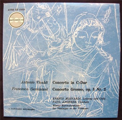 Antonio Vivaldi, Francesco Geminiani, Enrico Mainardi, Paul Angerer - Concerto In C-Dur / Concerto Grosso, Op.3 Nr.2 download mp3 flac