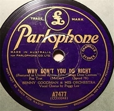 Benny Goodman & His Orchestra - Why Don't You Do Right / The Count download mp3 flac