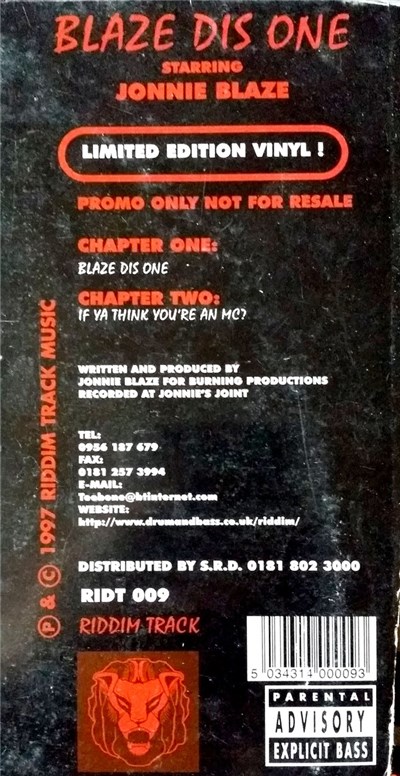 Jonnie Blaze - Blaze Dis One download mp3 flac
