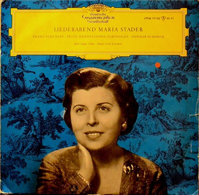 Maria Stader, Franz Schubert, Felix Mendelssohn-Bartholdy, Othmar Schoeck - Liederabend download mp3 flac
