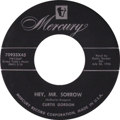 Curtis Gordon - Hey , Mr. Sorrow download mp3 flac