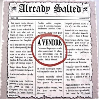 Already Salted - A Vendre download mp3 flac