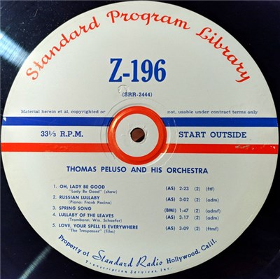 Thomas Peluso And His Orchestra - Thomas Peluso And His Orchestra download mp3 flac