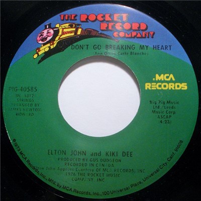 Elton John & Kiki Dee - Don't Go Breaking My Heart download mp3 flac