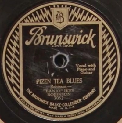 "Banjo" Ikey Robinson - Pizen Tea Blues / Rock Pile Blues download mp3 flac