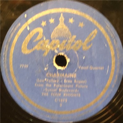 The Four Knights - Charmaine / Cry download mp3 flac