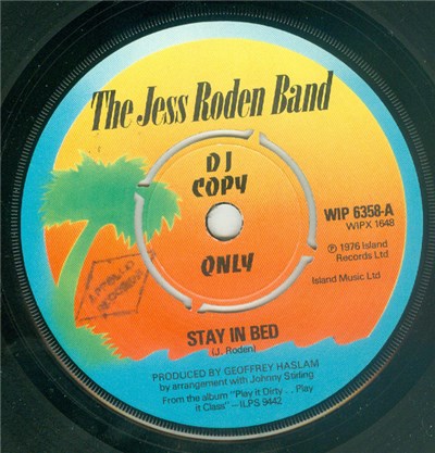 The Jess Roden Band - Stay In Bed download mp3 flac