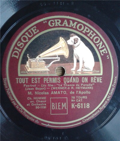 Nicolas Amato - Tout Est Permis Quand On Rêve / Avoir Un Bon Copain download mp3 flac