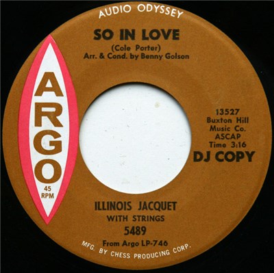 Illinois Jacquet - So In Love / Use Your Imagination download mp3 flac