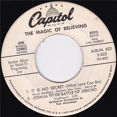 Jane Russell, Connie Haines, Beryl Davis With Lyn Murray - The Magic Of Believing download mp3 flac