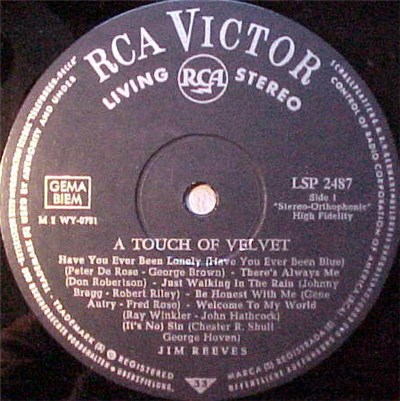 Jim Reeves - A Touch Of Velvet download mp3 flac