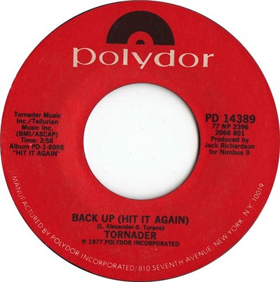 Tornader - Back Up (Hit It Again) download mp3 flac