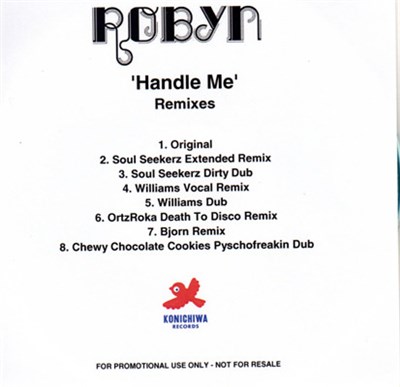 Robyn - Handle Me (Remixes) download mp3 flac