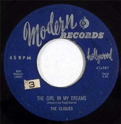 The Cliques - The Girl In My Dreams / I Wanna Know Why download mp3 flac