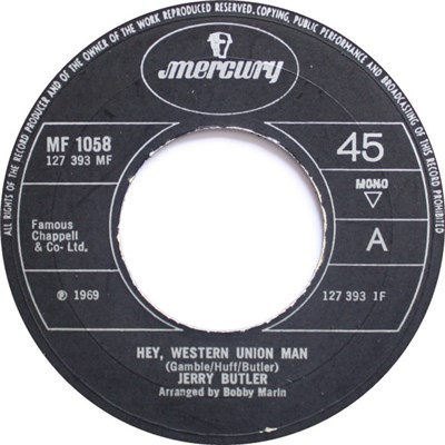 Jerry Butler - Hey, Western Union Man download mp3 flac