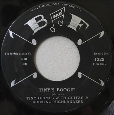 Tiny Grimes With Guitar And Rocking Highlanders - Tiny's Boogie / Blues Round Up download mp3 flac