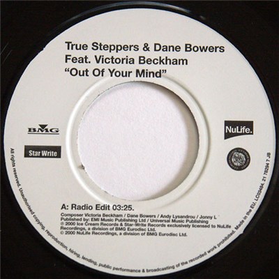 True Steppers & Dane Bowers Feat. Victoria Beckham - Out Of Your Mind download mp3 flac