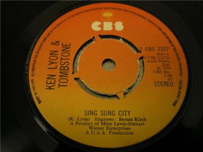 Ken Lyon And Tombstone - Sing Song City / Lorraine download mp3 flac
