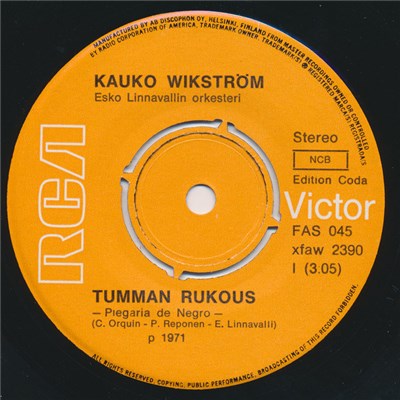 Kauko Wikström - Tumman Rukous download mp3 flac