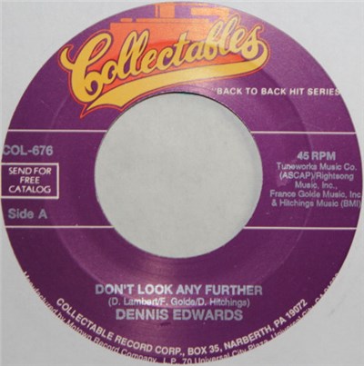 Dennis Edwards - Don't Look Any Further / (You're My) Aphrodisiac download mp3 flac