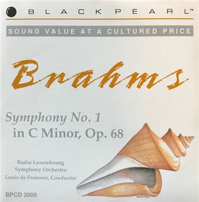 Johannes Brahms, Orchestra Of Radio Luxembourg, Louis De Froment - Symphony No. 1 in C Minor, Op. 68 download mp3 flac