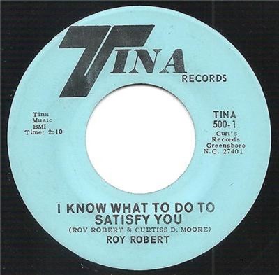 Roy Robert - I Know What To Do To Satisfy You download mp3 flac