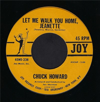 Chuck Howard - Let Me Walk You Home, Jeanette / Congratulations To You download mp3 flac