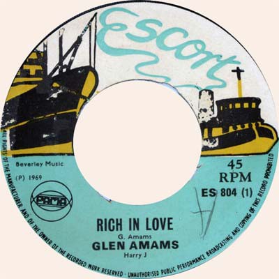 Glen Amams / The Woodpeckers - Rich In Love / Zumbelly download mp3 flac
