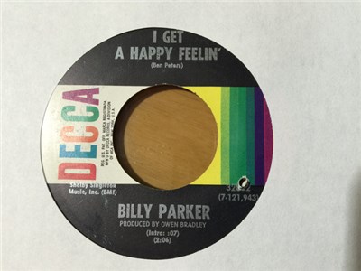 Billy Parker - I Get A Happy Feelin' download mp3 flac