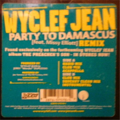 Wyclef Jean Feat. Missy Elliott - Party To Damascus Remix download mp3 flac