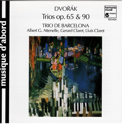 Dvořák, Trio De Barcelona, Gerard Claret, Lluís Claret, Alberto Giménez Attenelle - Trio Op.90 'Dumky', Piano Trio Op.65 download mp3 flac