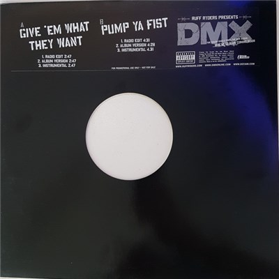 DMX - Give 'Em What They Want / Pump Ya Fist download mp3 flac