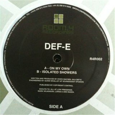 Def E - On My Own / Isolated Showers download mp3 flac