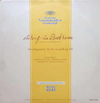 Ludwig van Beethoven, Koeckert-Quartett, Oskar Riedl, Josef Merz, Rudolf Koeckert, Willi Buchner - Streichquartett Cis-moll Op. 131 download mp3 flac