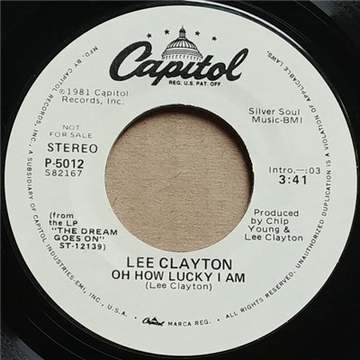 Lee Clayton - Oh How Lucky I Am download mp3 flac