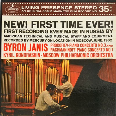 Byron Janis - Prokofiev - Rachmaninoff - Kyril Kondrashin - Moscow Philharmonic Orchestra - Piano Concertos download mp3 flac