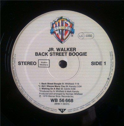 Jr. Walker - Back Street Boogie download mp3 flac