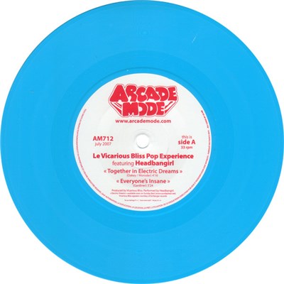 Le Vicarious Bliss Pop Experience Feat. Headbangirl / Tahiti Boy And The Palmtree Family - Together In Electric Dreams / Everyone's Insane / She Was Mine download mp3 flac