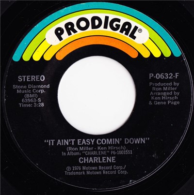 Charlene - It Ain't Easy Comin' Down / On My Way To You download mp3 flac
