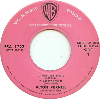 Alton Purnell And His Funky Piano - Pine Top's Boogie download mp3 flac