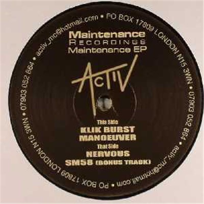 Activ - Maintenance EP download mp3 flac