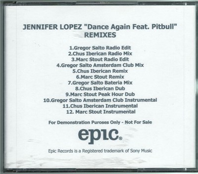 Jennifer Lopez Feat. Pitbull - Dance Again / Dance Again (Remixes) download mp3 flac